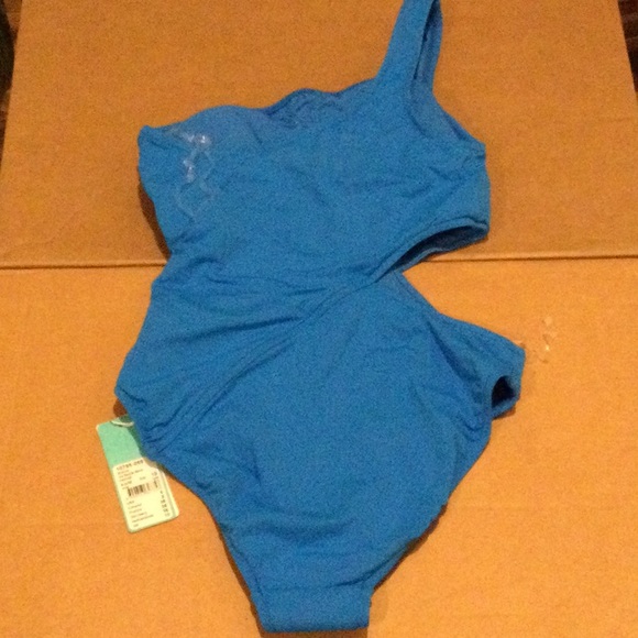 NWT $129 SEAFOLLY US 6 ACTIVE ONE SHOULDER - Picture 11 of 13